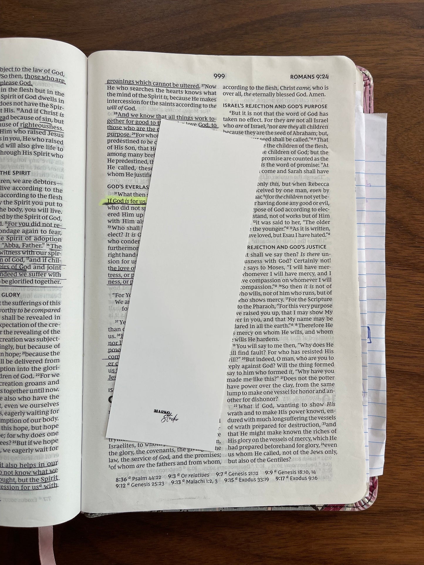 Loved by the Maker Bookmark