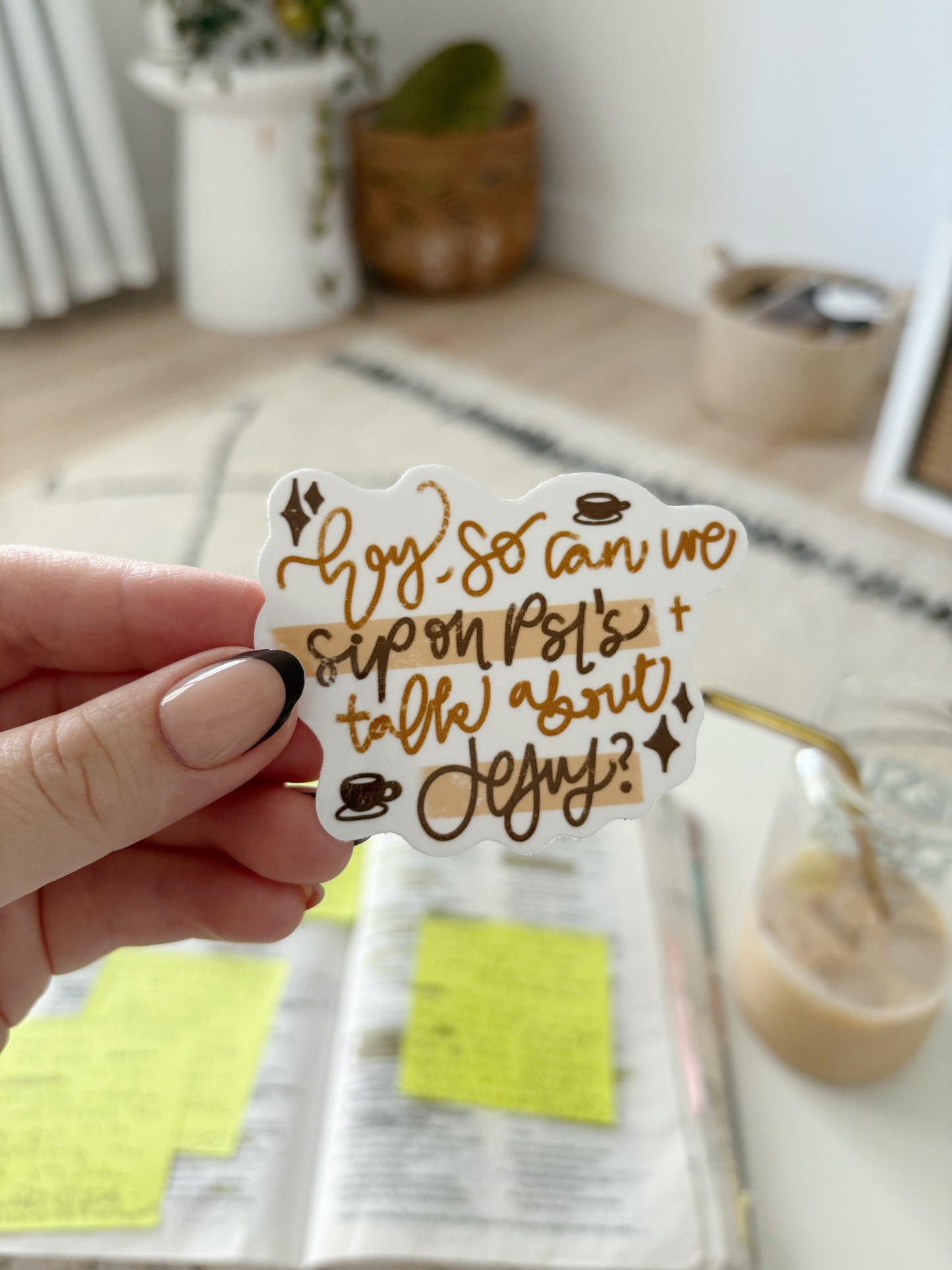 PSL and Jesus Sticker