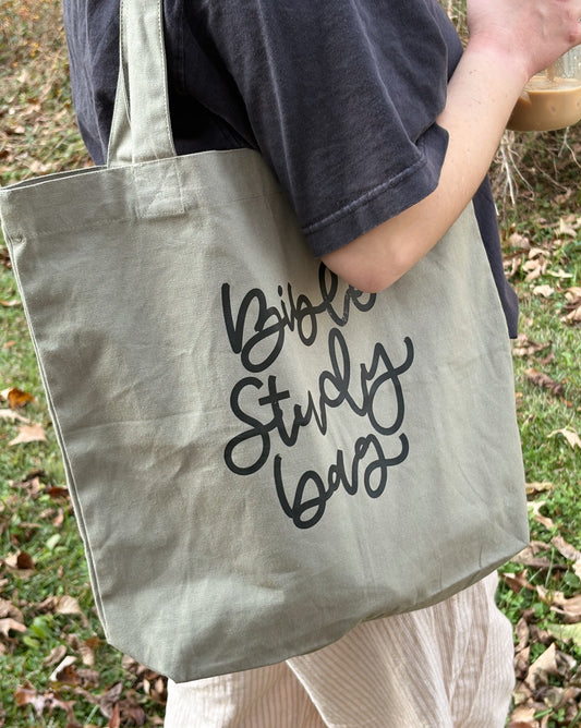 Bible Study Tote Bag