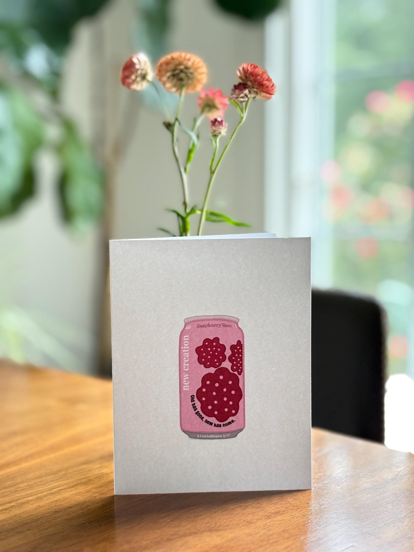 New Creation Poppi Greeting Card with Envelope