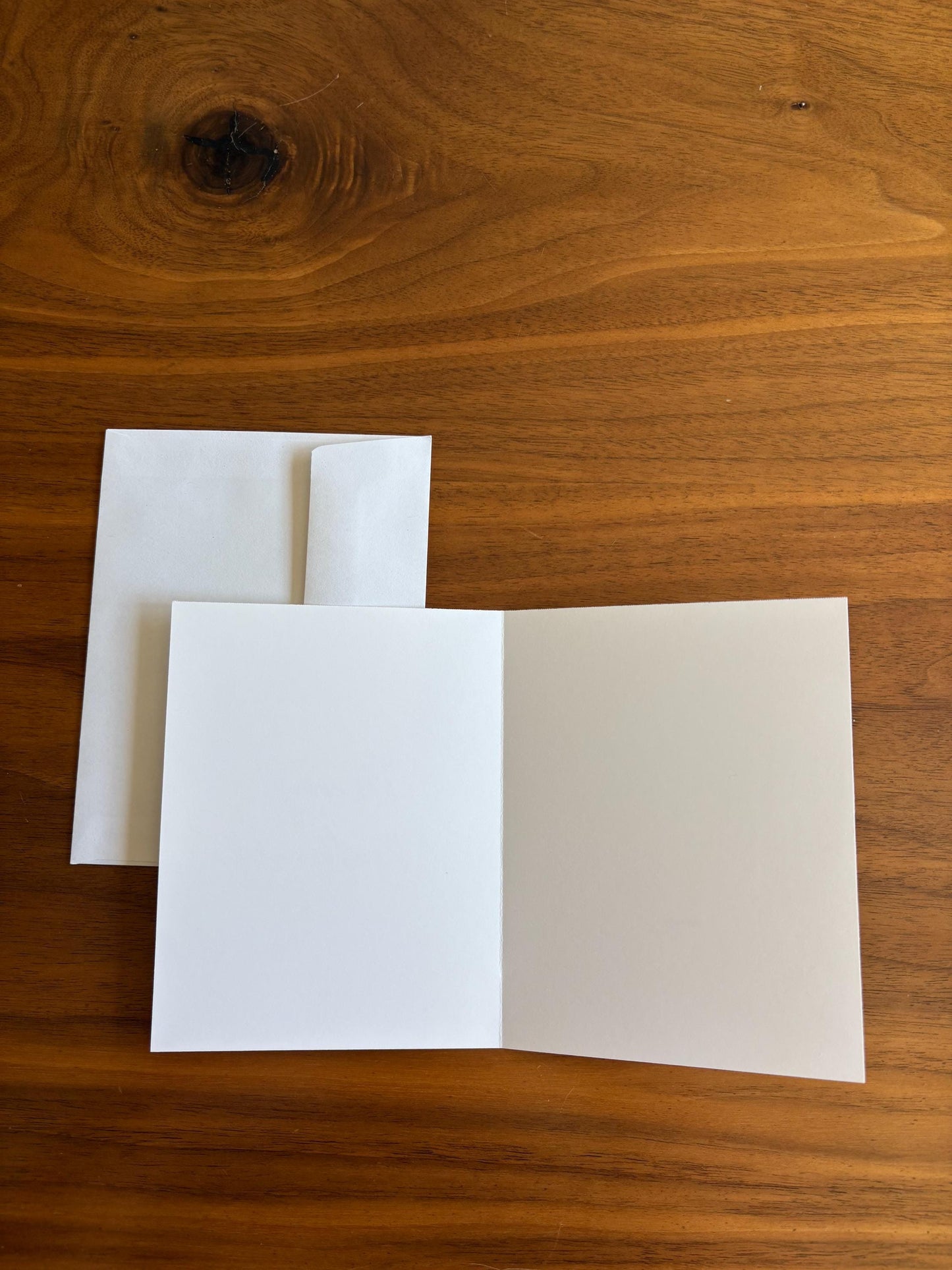 Minimal Christmas Card with Envelope