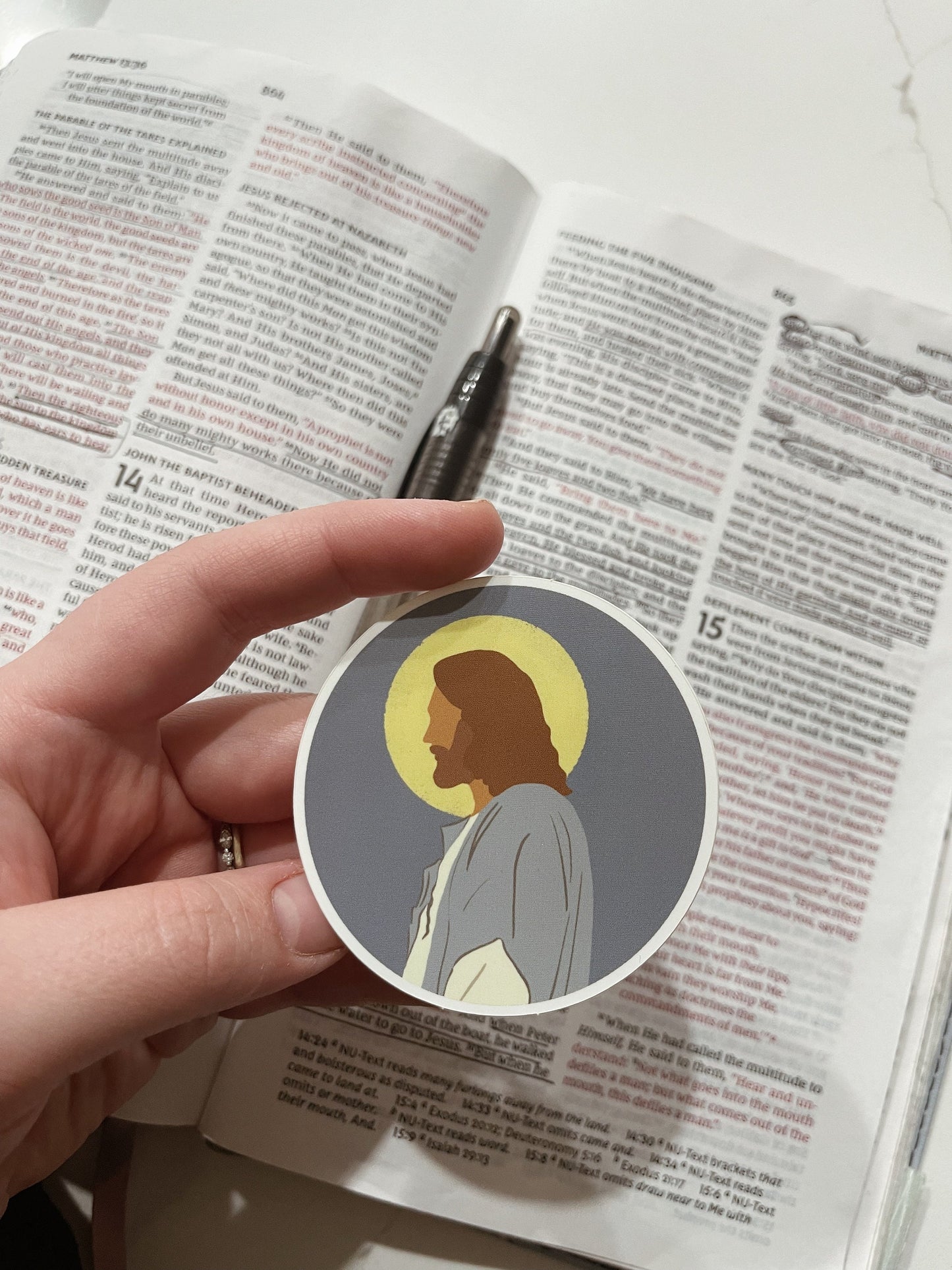 Jesus Sticker