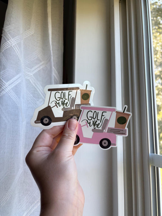 Golf Wife Sticker