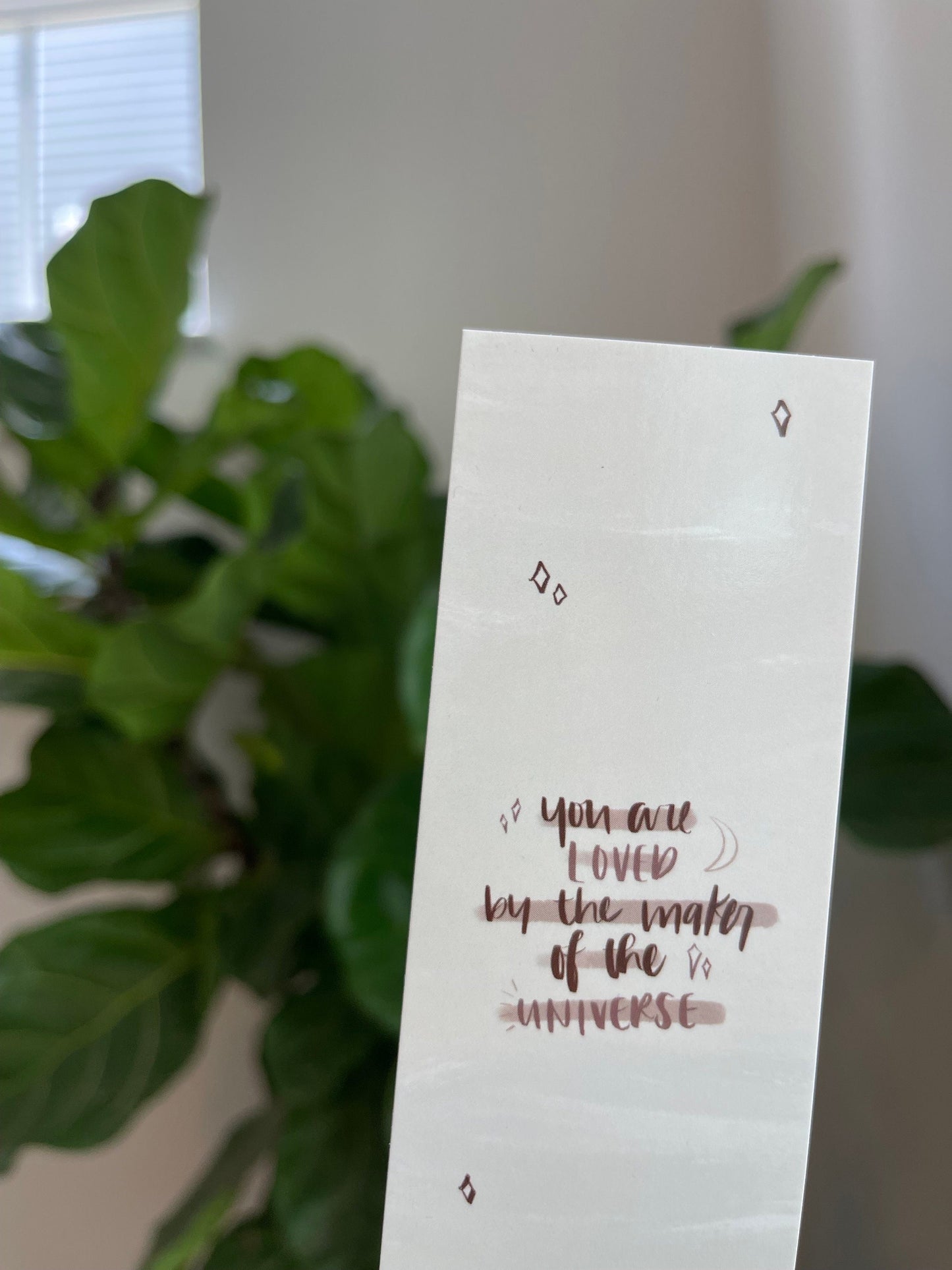Loved by the Maker Bookmark