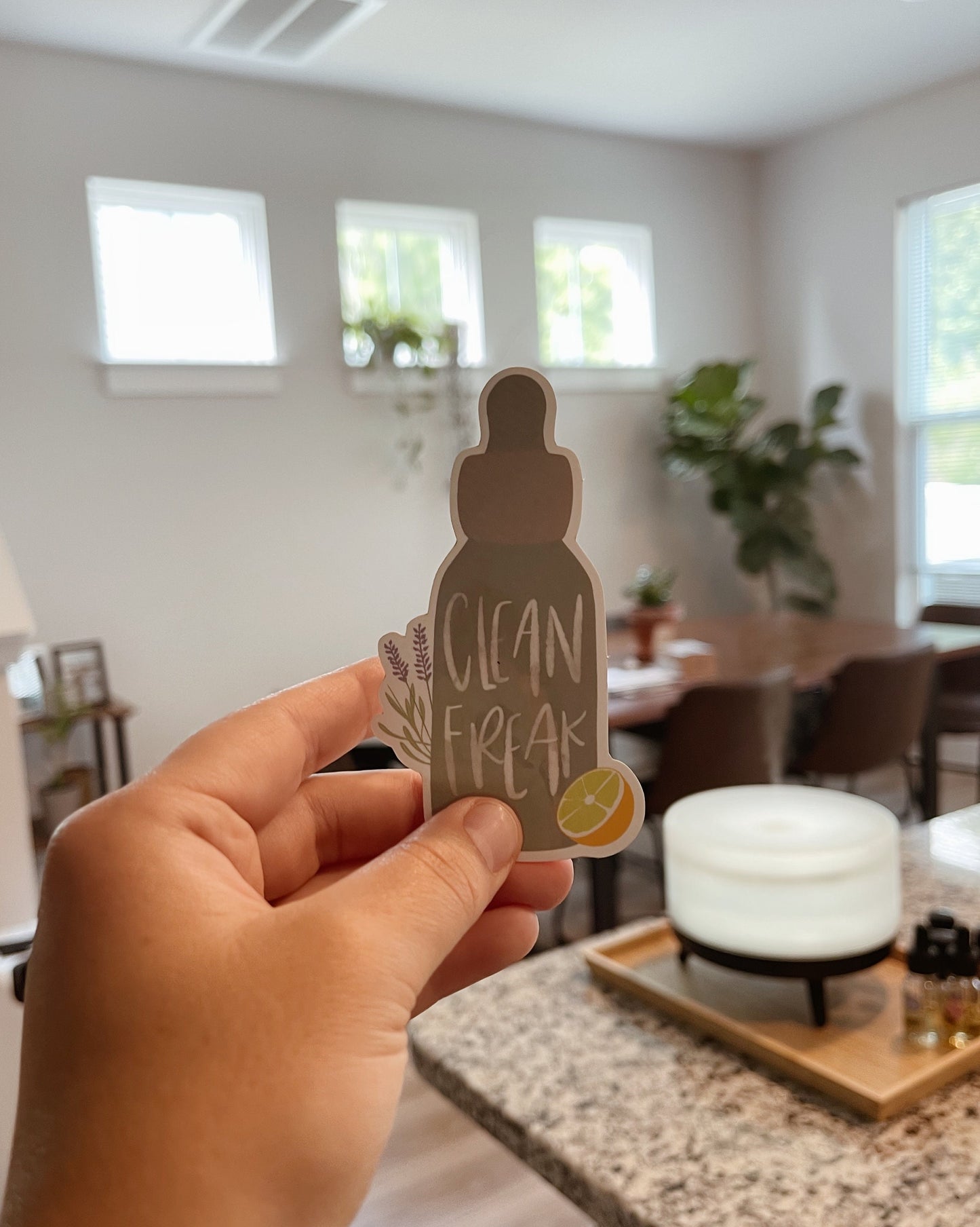 Essential Oil Sticker