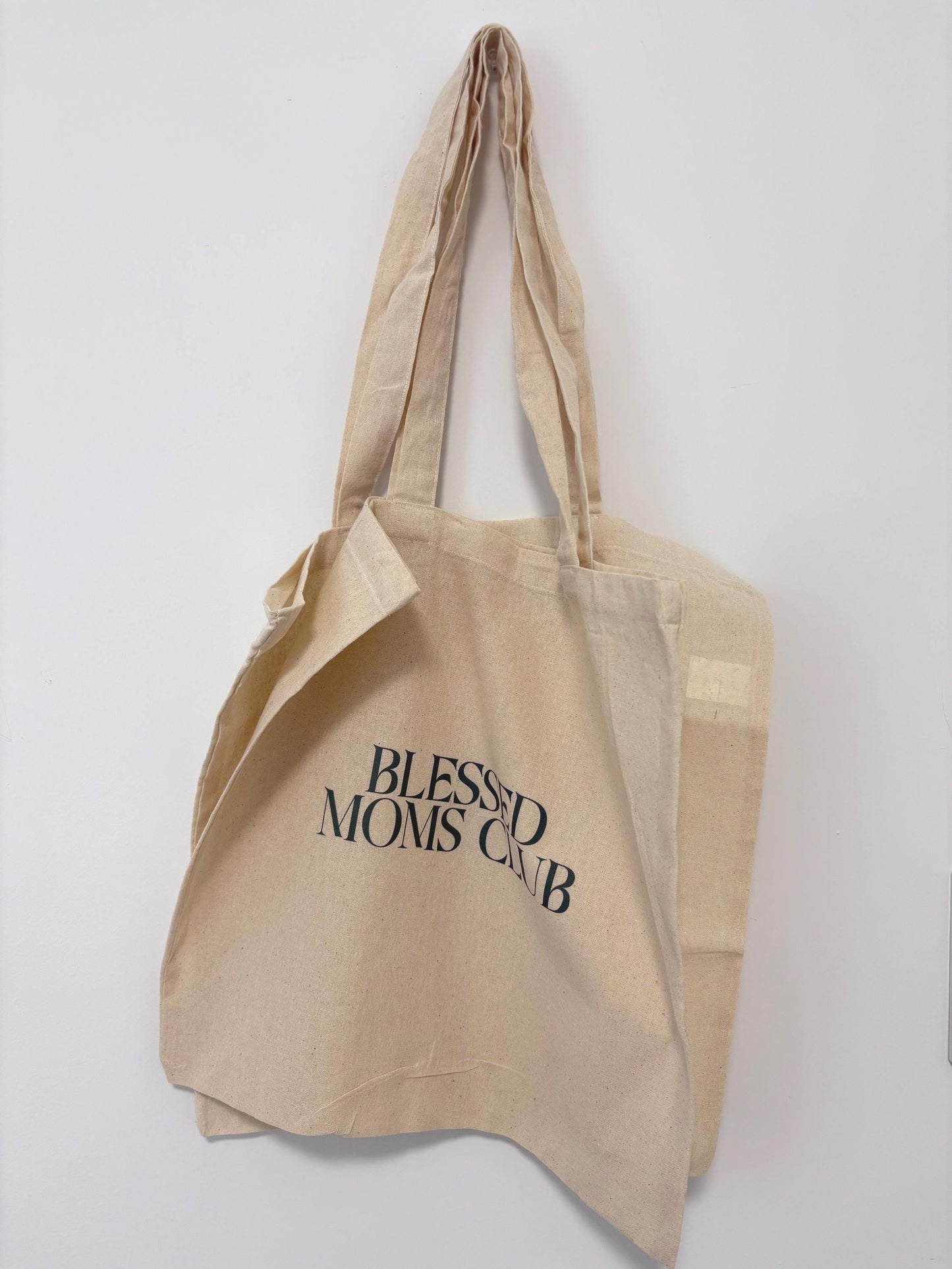 Blessed Moms Club - Lightweight Natural Canvas Tote bag, 100% Cotton