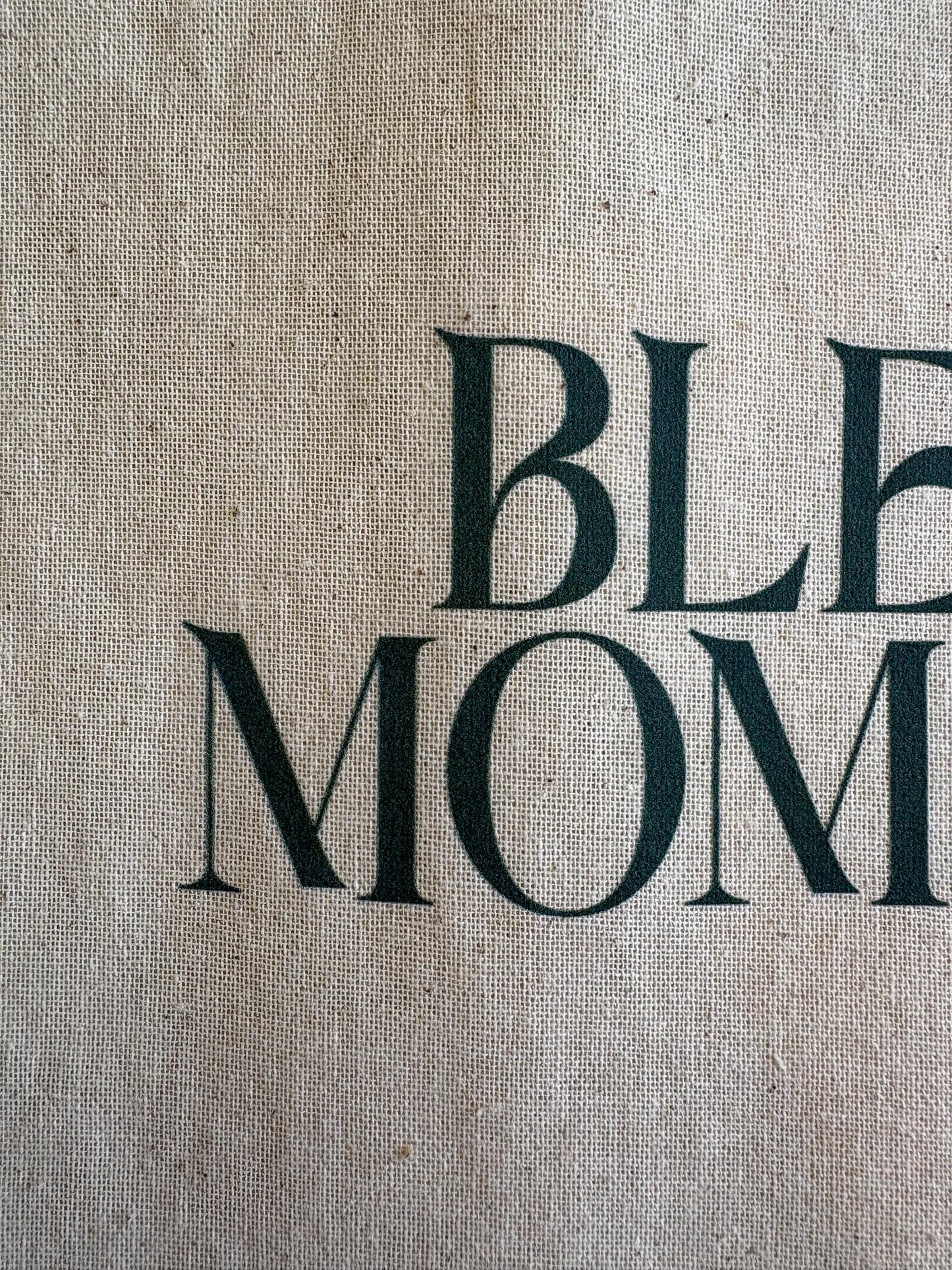 Blessed Moms Club - Lightweight Natural Canvas Tote bag, 100% Cotton