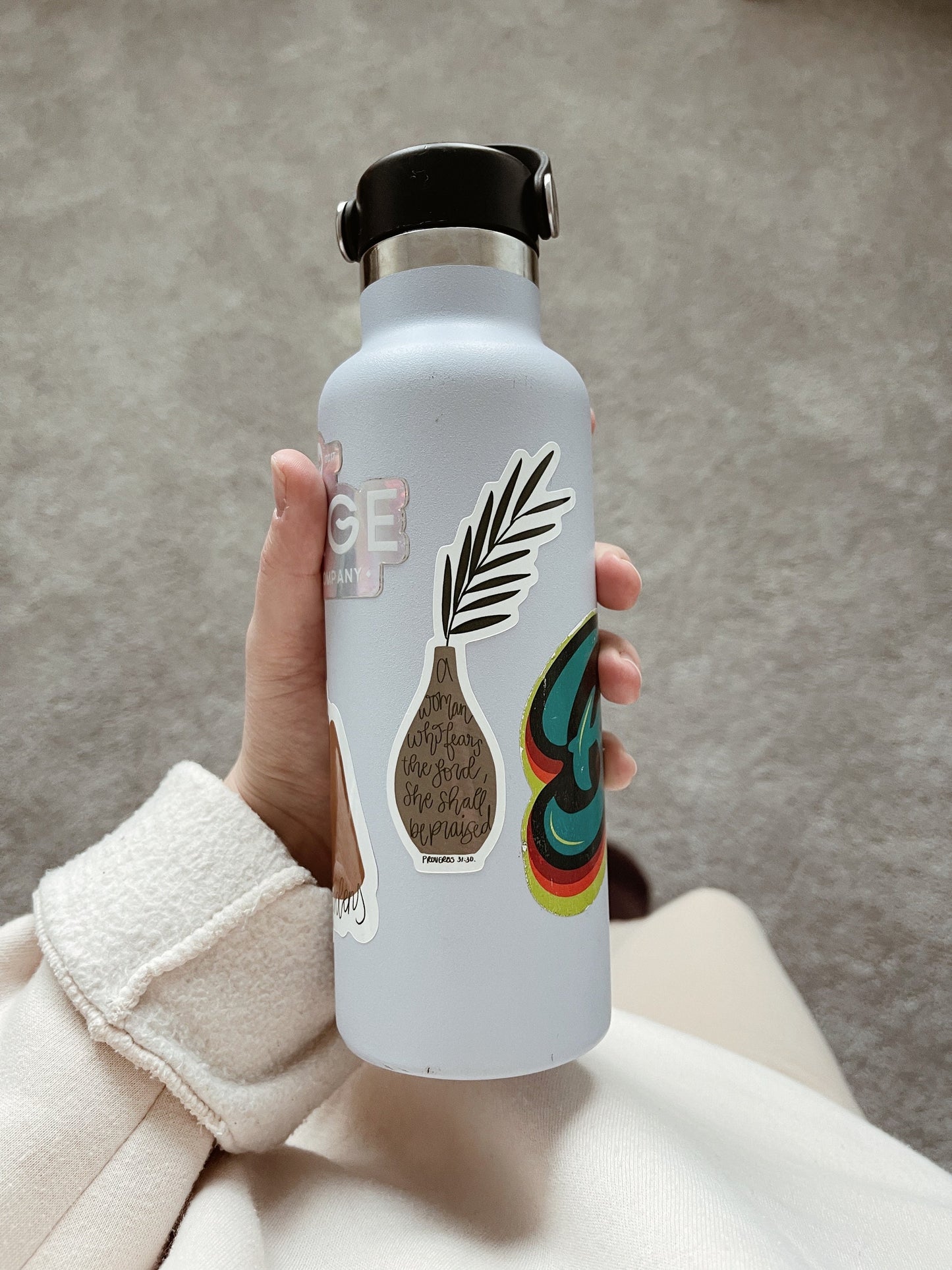 Proverbs Vase Sticker