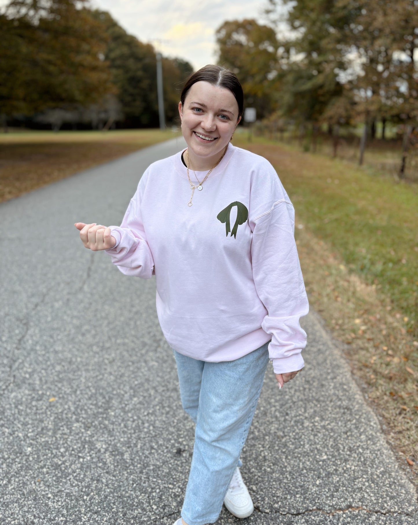 Christmas Bows Crewneck Sweater