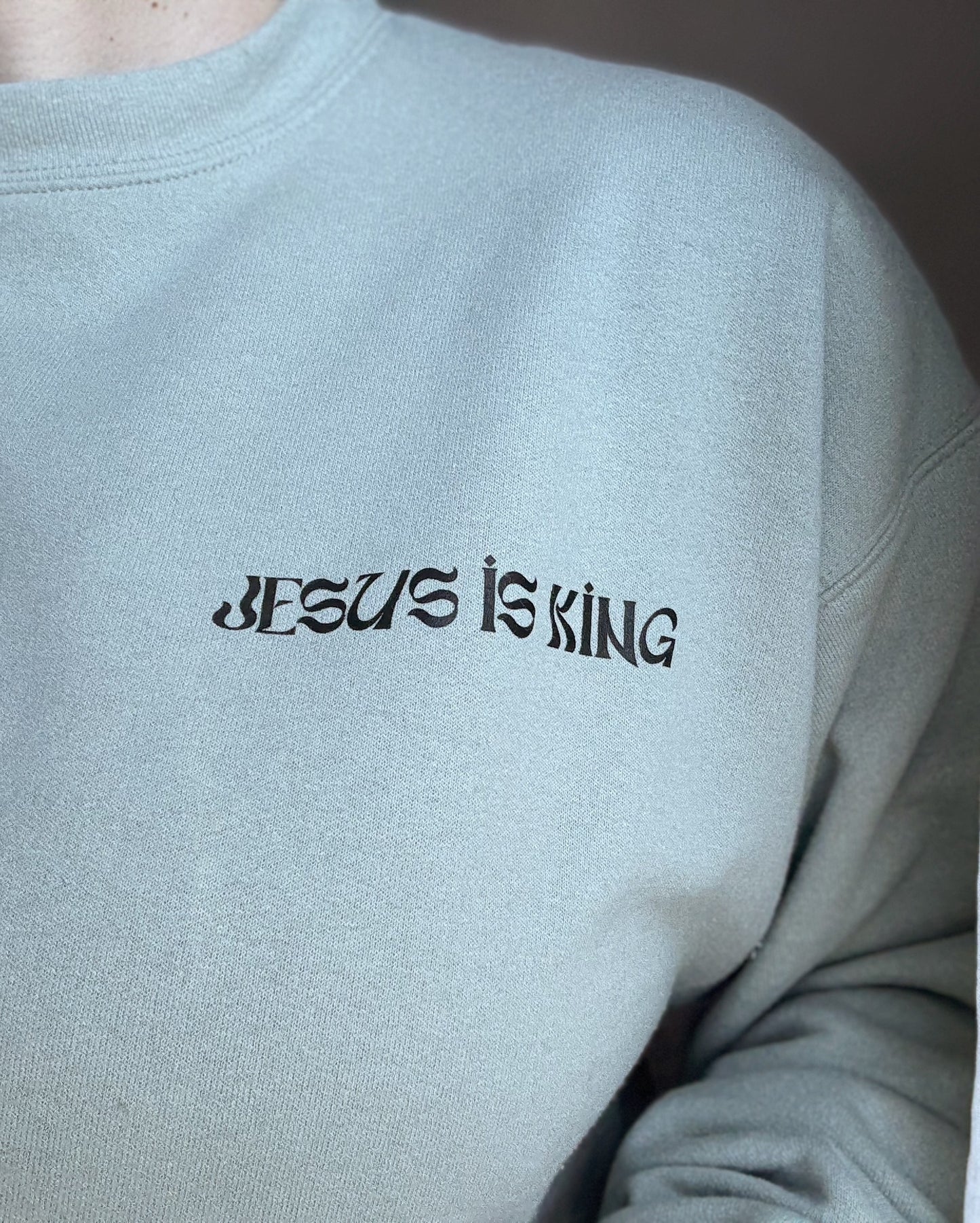 Jesus Is King Crewneck Sweater