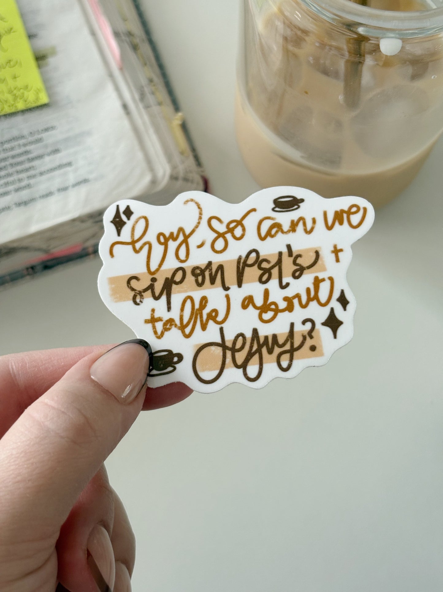 PSL and Jesus Sticker