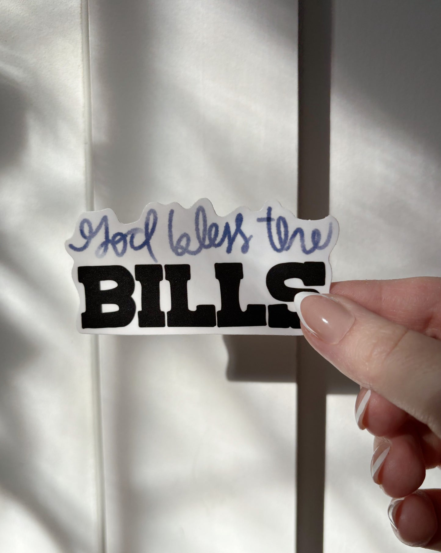 God Bless the Bills Sticker