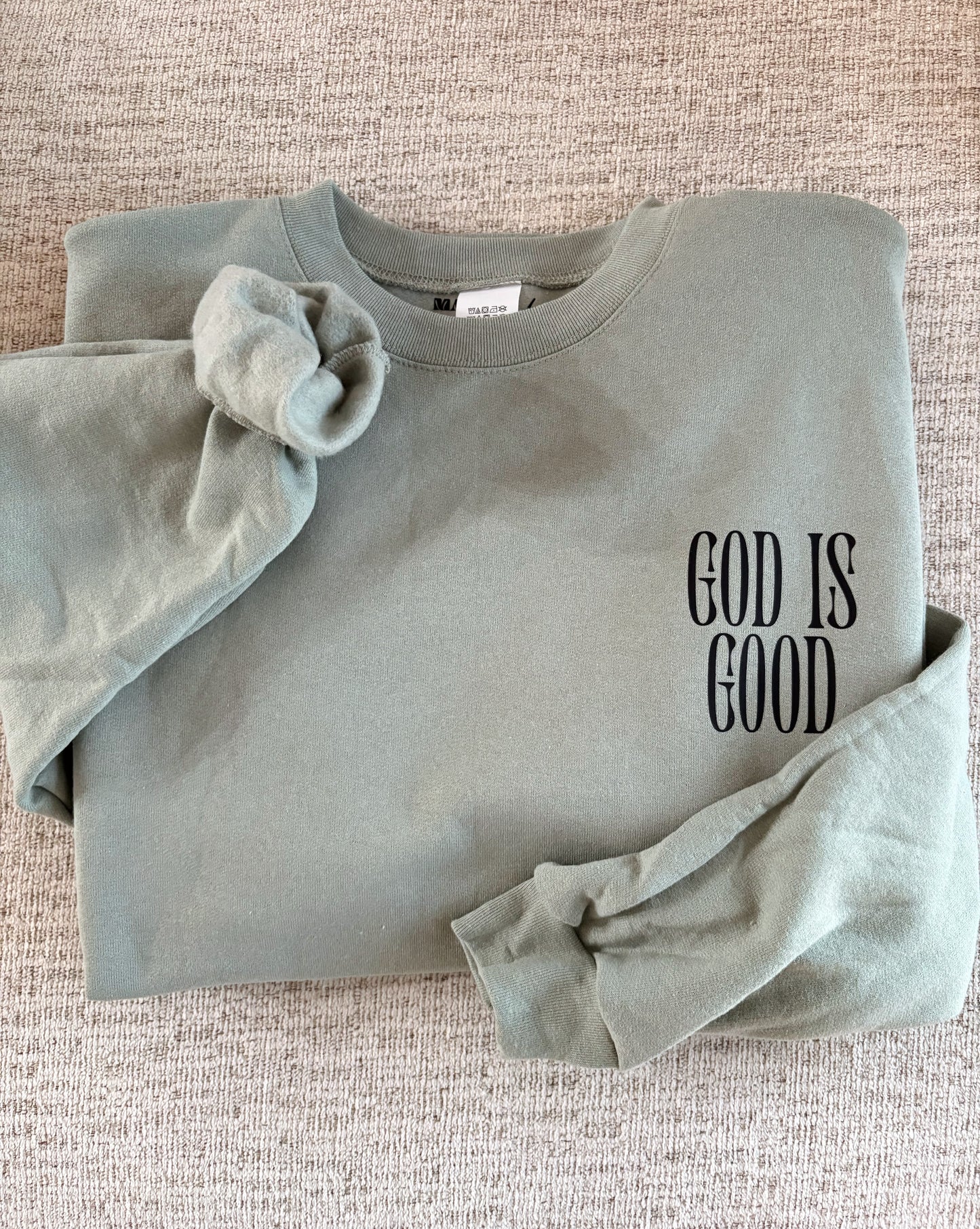 God is Good Crewneck Sweater