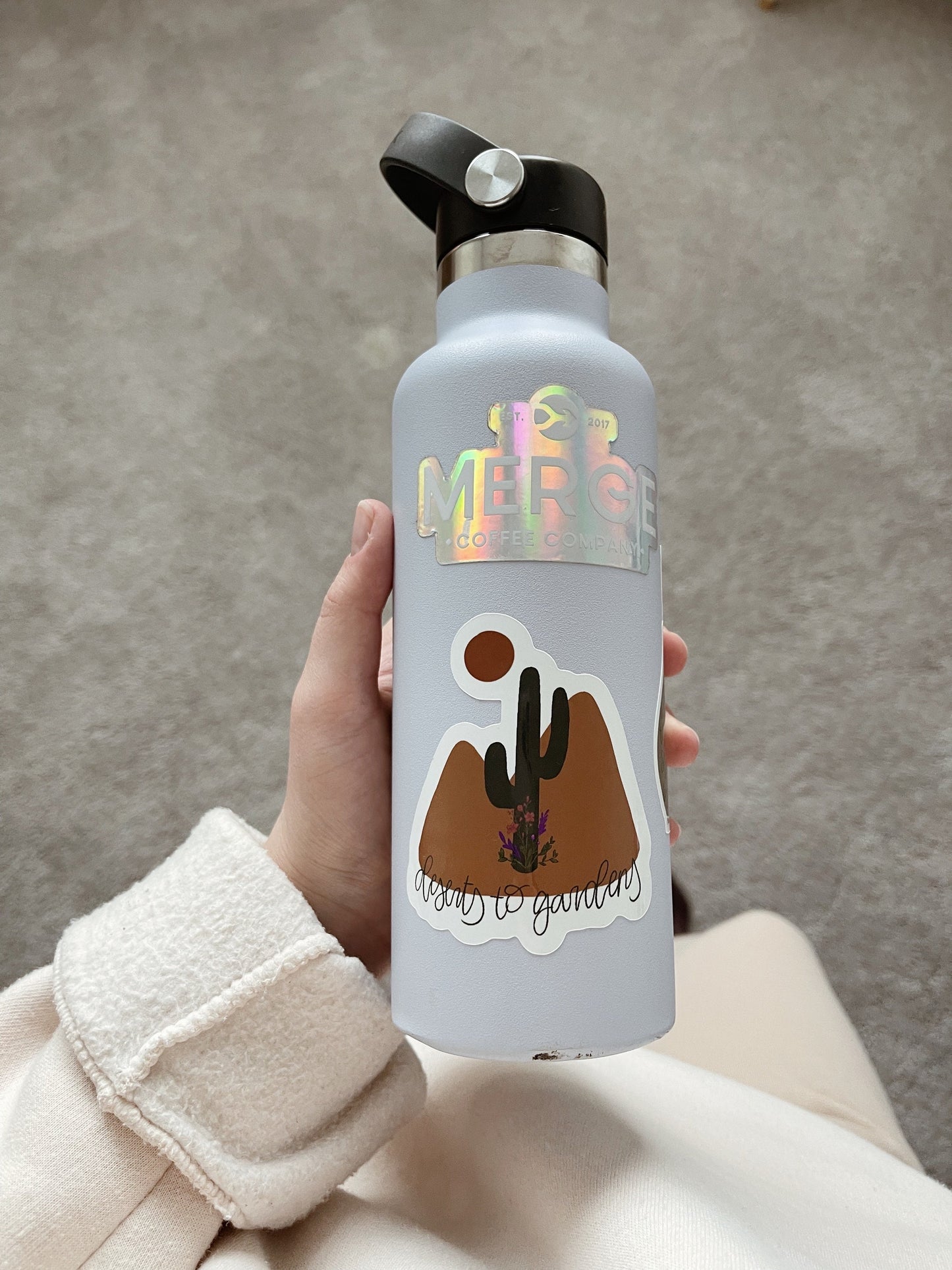Deserts to Garden Sticker