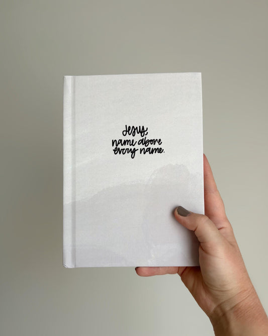 Jesus Name Above Every Name Hardcover Journal