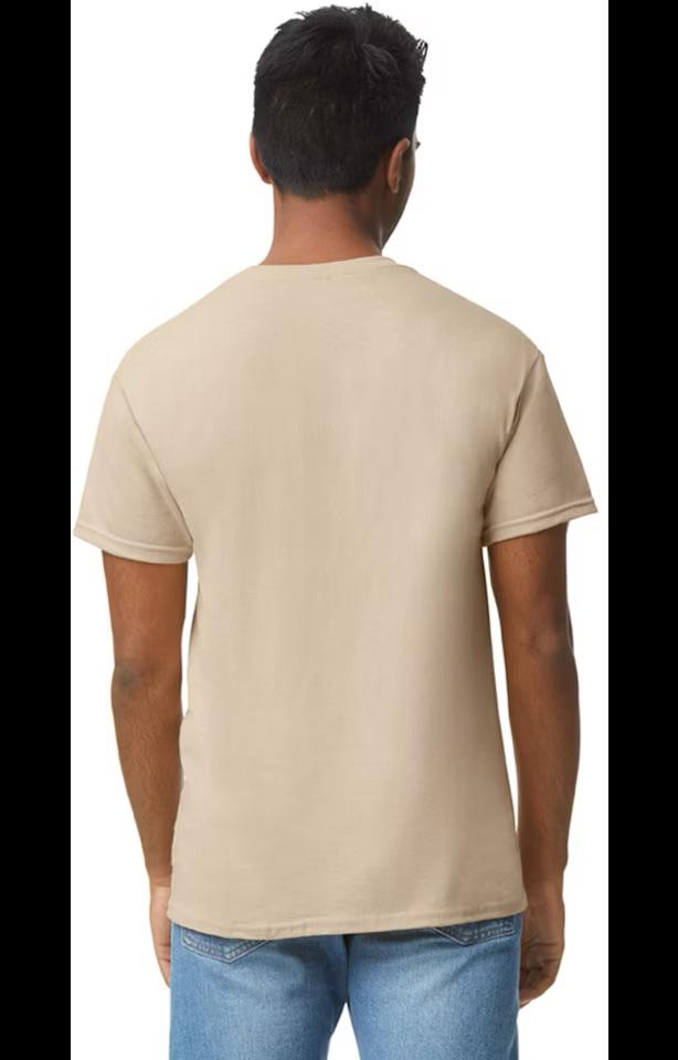 Christian Unisex T-Shirt, 100% Cotton, Jesus Loves You, Sand