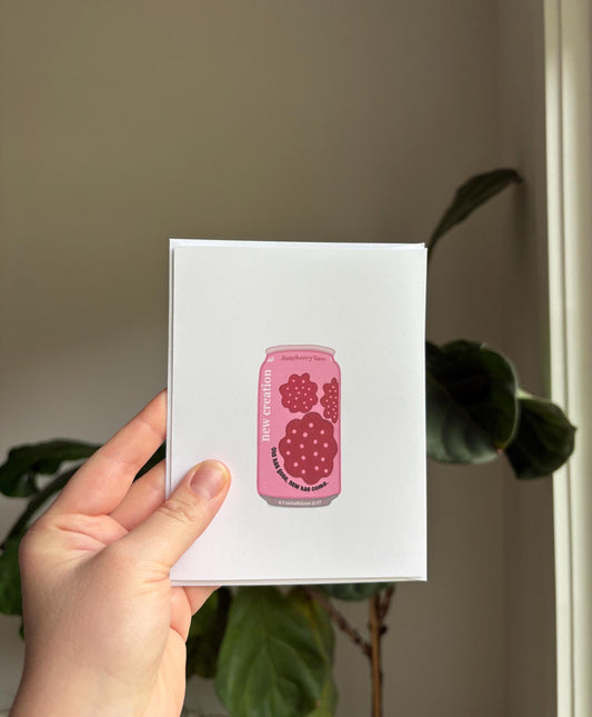 New Creation Poppi Greeting Card with Envelope