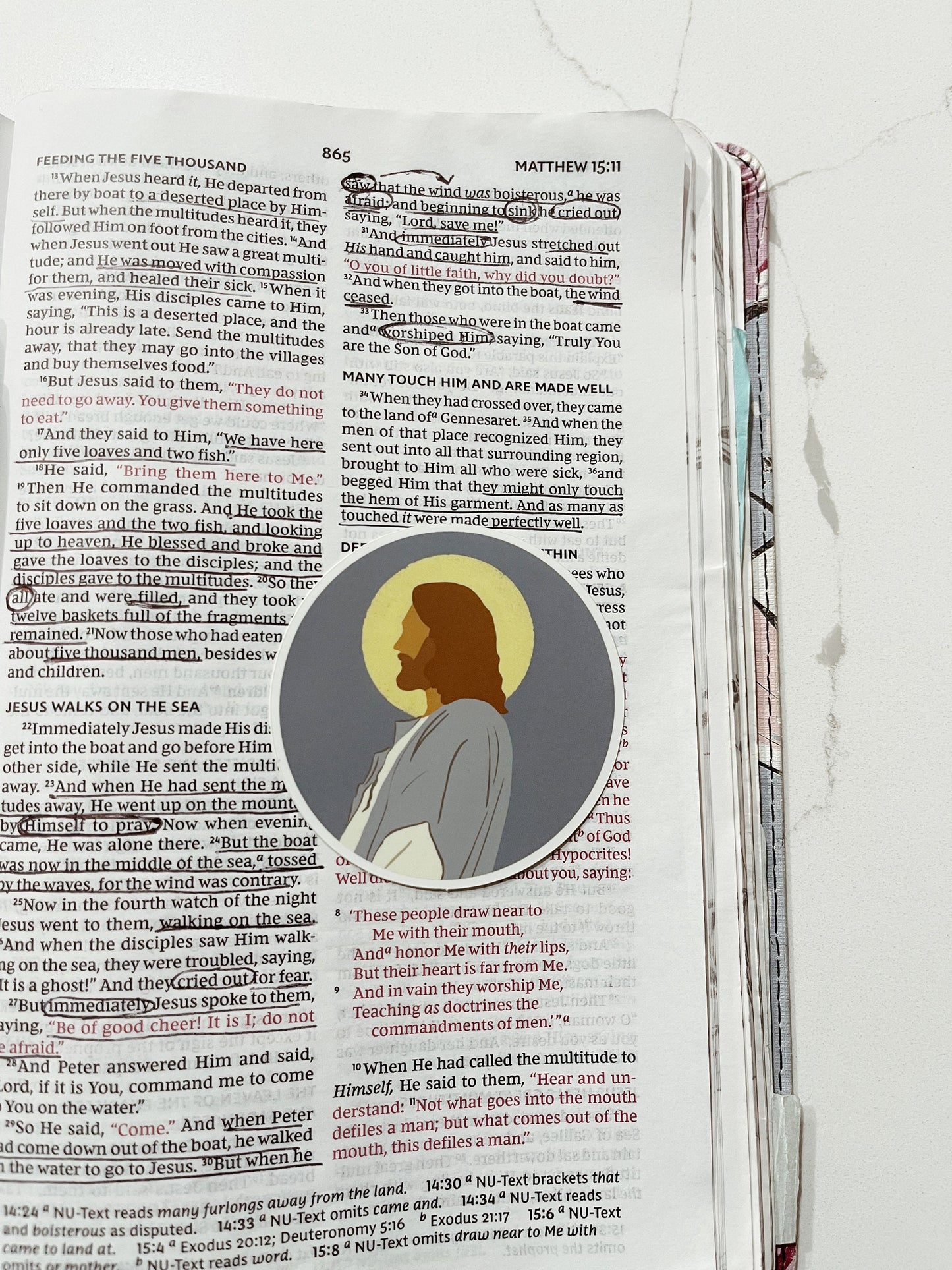 Jesus Sticker